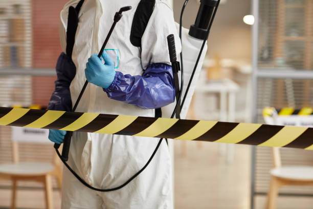 Professional Biohazard Cleanup technician working in Cedar Creek, NE